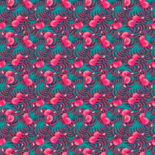 Load image into Gallery viewer, Abstract Flamingo NG/NJ Tube Tape - Pattern 2