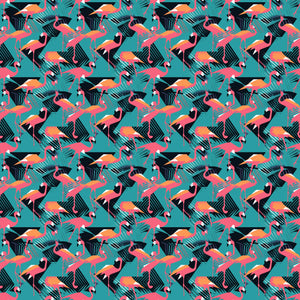 Abstract Flamingo NG/NJ Tube Tape - Pattern 1