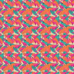 Abstract Flamingo NG/NJ Tube Tape - Pattern 3