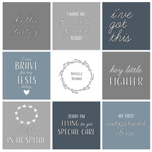 Load image into Gallery viewer, 'Little Warrior' Milestone Cards - The Tubie Movement
